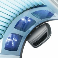 Přídavný ventilátor u hlavy - za příplatek pro solárium Luxura X3
