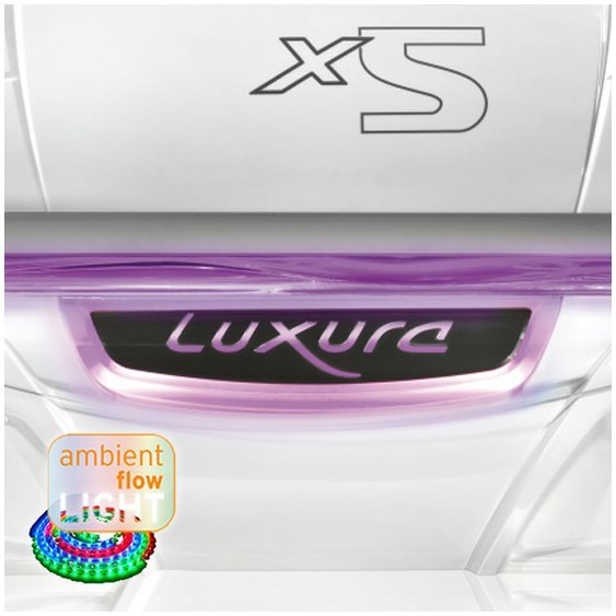 Volitelná výbava - LUXURA X5 - Hliníkový přední nápis s osvětlením Ambient FlowLight