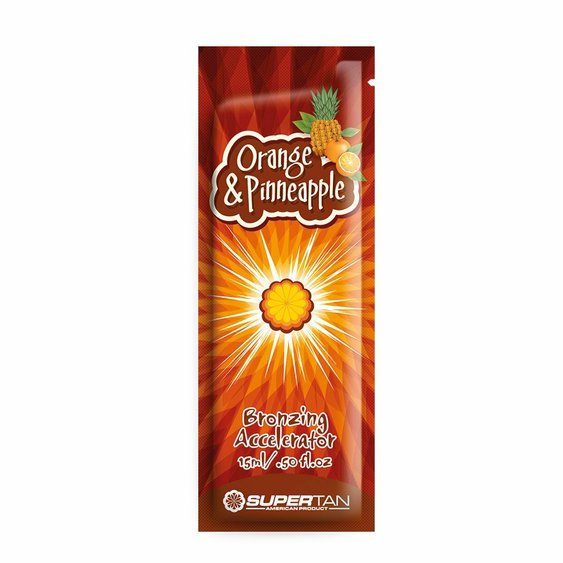 Krém do solária - Supertan - Super Sensations - Orange & Pineapple, 15ml