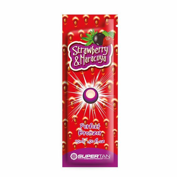 Krém do solária - Supertan - Super Sensations - Strawberry & Maracuja, 15ml