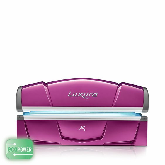 Horizontální solárium - Luxura X3 32 SLi - Fuchsia Pink - Fialovo-růžová