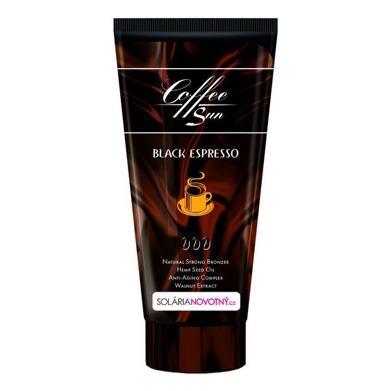 Solární kosmetika - Coffee Sun - Black Espresso, 150ml
