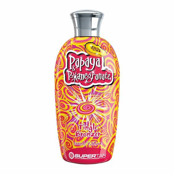 Solární kosmetika - Supertan - Super Sensations - Papaya & Pomegranate, 200ml
