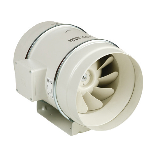 Tříotáčkový ventilátor pro potrubí - průměr 200mm (1040/940/850 m3/hod.)